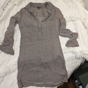 Silk patterned dress